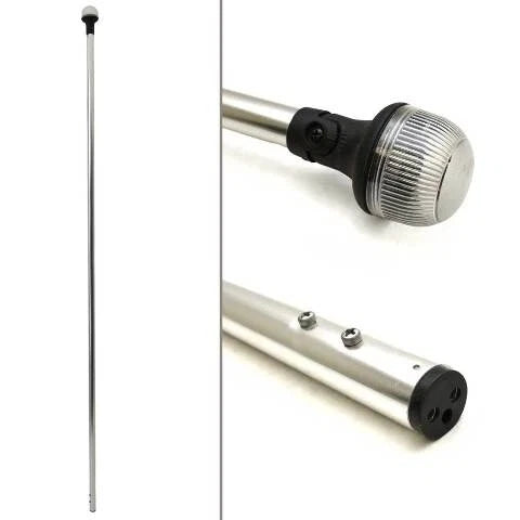 Attwood Boat Navigation Pole Light - Legend Articulating 58 Inch
