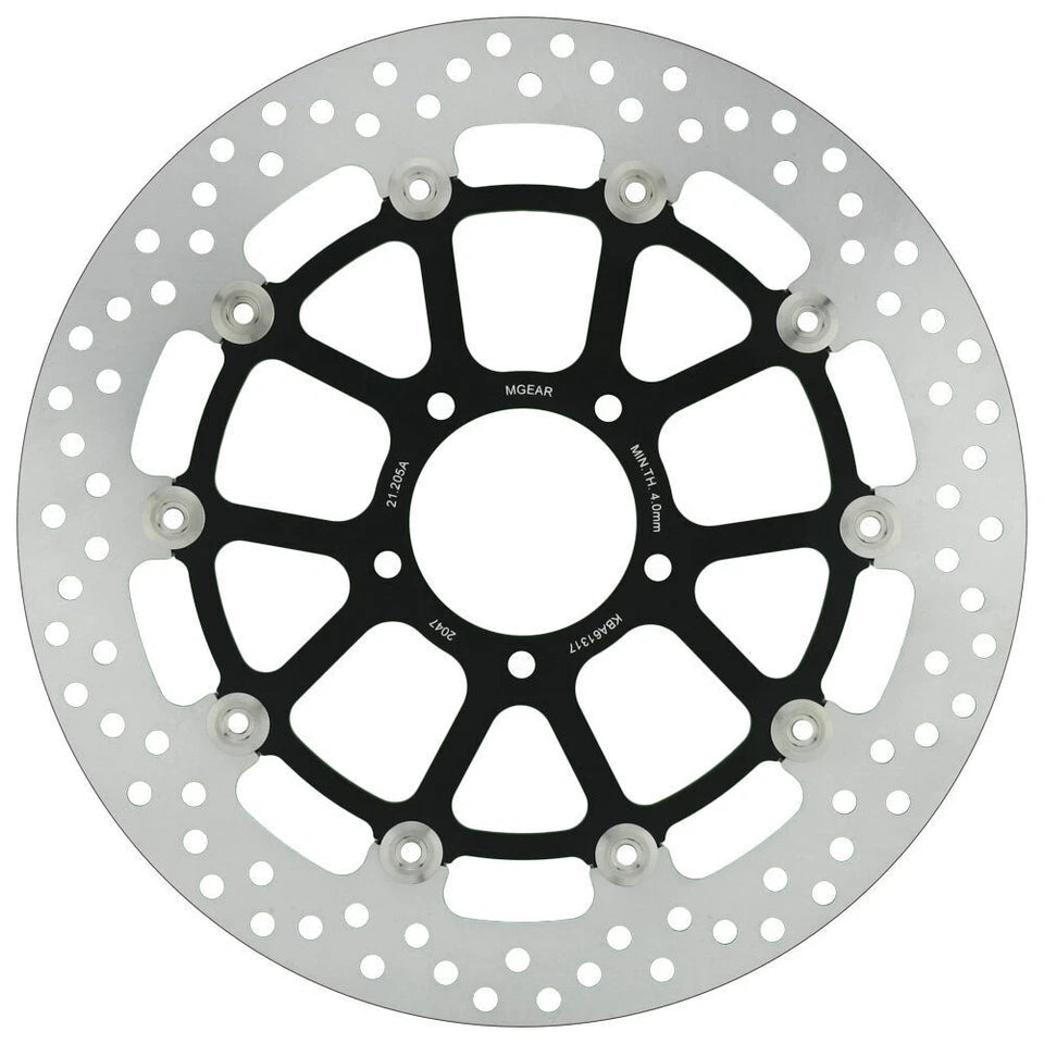 MG Front Left Brake Disc for Ducati Scrambler 1100 2018-2019 (21-205-A-BK)