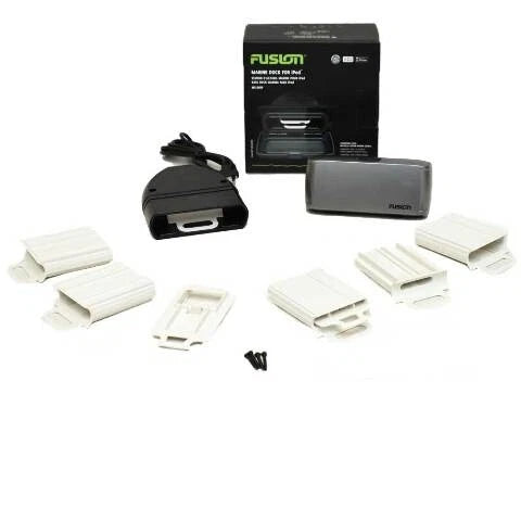 Fusion Boat Ipod Dock Kit MS-DKIP - MS-RA200 Stereo Silver Black