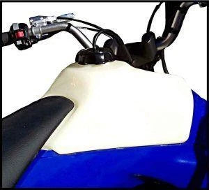 CLARKE 3.5usg NEUTRAL FUEL TANK YAMAHA YFZ450 (carb Models)