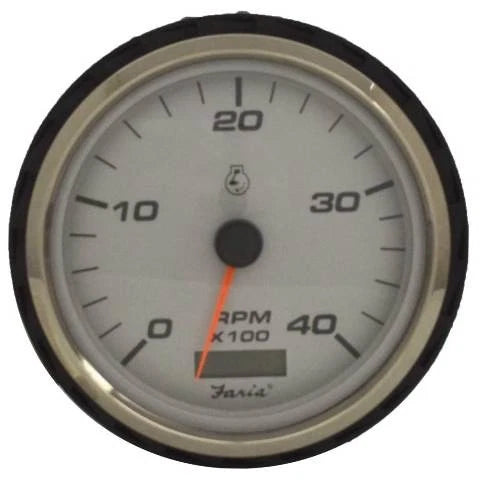 Faria Boat Oversized Tachometer Gauge THC914A - Diesel 4 3/8 Inch