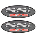 Chaparral Boat Oval Plaque Decal - Gray Cuddy Cabin 275 (pair)