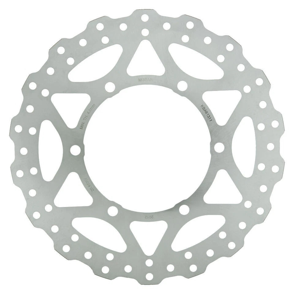 MG Front Right Brake Disc for Kawasaki Ninja 250 R EX250 2008-2012 (20-853-W)
