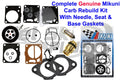Yamaha Genuine Mikuni Carb Rebuild Kit-Needle/Sea T-base Gasket Wave Runner VXR