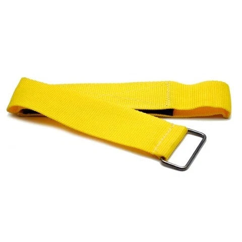 Boat Trolling Motor Tie Down Strap - 17 1/4 Inch Nylon Yellow