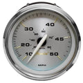 Faria Boat Speedometer Gauge SE9843A - Kronos Silver 3 3/8 Inch