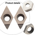 PCD Insert Tools 2pcs DCGT11T308 Perfect for Aluminum Processing Needs