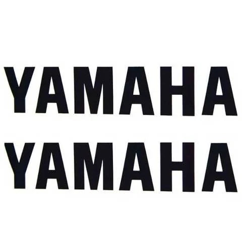 Yamaha Jet Boat Decal Stickers - Black (pair)