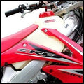 CLARKE 2.3usg WHITE FUEL TANK HONDA CRF250R 2010-2012, CRF450R 2009-2012