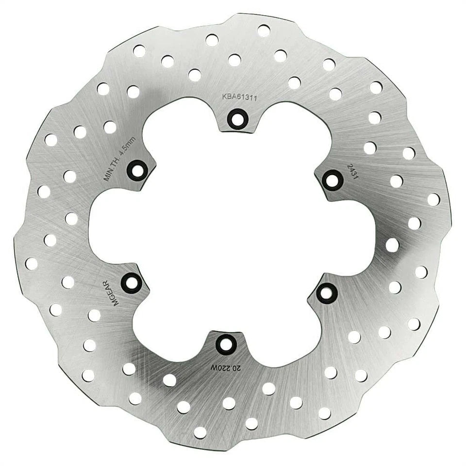 MG Rear Brake Disc for Aprilia Pegaso 650 I.e 2001-2004 (20-220-W)