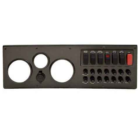 Lund Boat Gauge Rocker Panel - Carling Switches 20 3/4 X 7 Inch