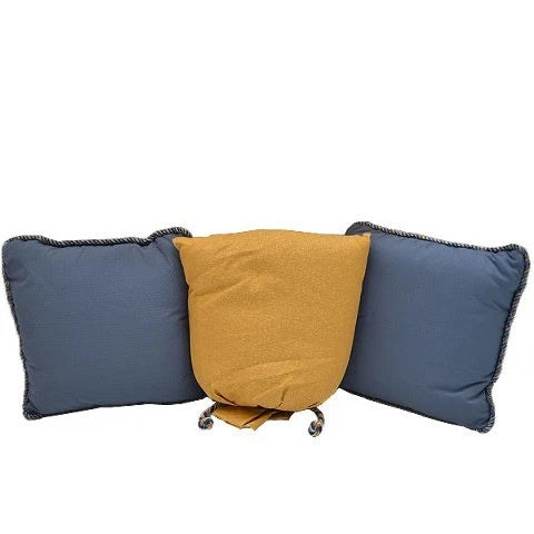 Chaparral Boat Pillow Set 224918 - Blue Gold (set of 3)