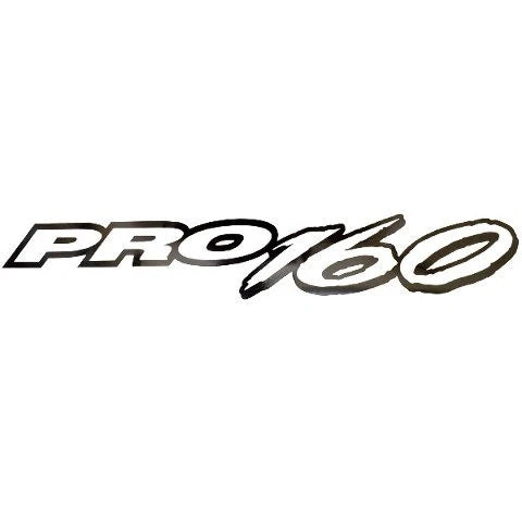 Tracker Boat Brand Decal 185049 - Pro 160 20 X 3 Inch Black White