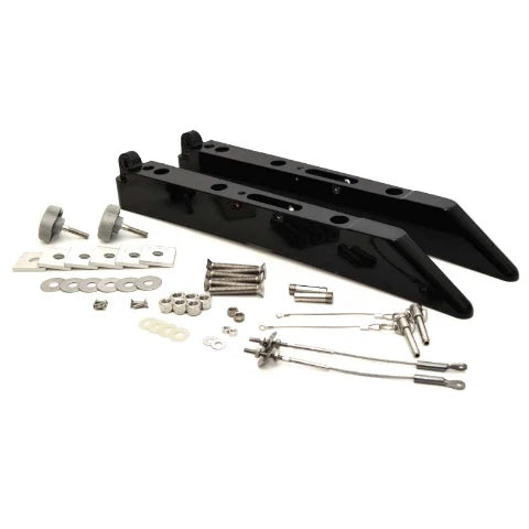 Crownline Boat Wakeboard Tower Base 43995 - 215 SS Black (kit)