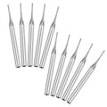 Professional Engraving Tools Pack of Ten Each with a Cutting Edge of 0 7mm