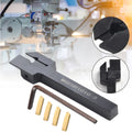10mm MGEHR1010-2 for Lathe Turning Tool Holder&4pcs MGMN200 Grooving Cut Off