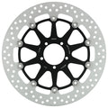 MG Front Left Brake Disc for KTM 1290 Super Duke R 2014-2023 (21-212-A-BK)