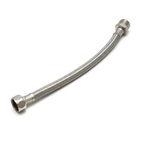 Rinker Boat Flexible Faucet Hose Connector - 10 Inch PVC Stainless