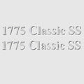 Lund Boat Emblem Decal Stickers - 1775 Classic SS Gray (pair)