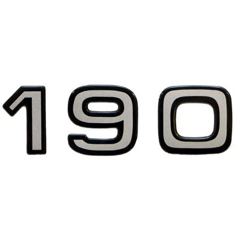 Ranger Boat Raised Decal 7604270 - 190 Silver Black Sticker