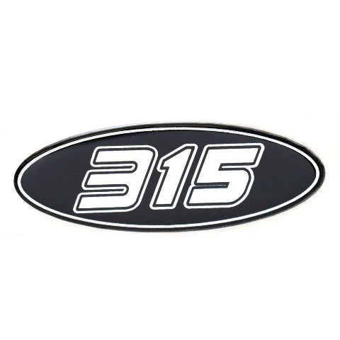 Crownline Boat Raised Decal 40713 - 315 Black