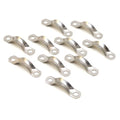Boat Eye Straps - Aluminum 1 7/8 X 3/8 Inch (set of 10)