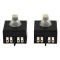 Angle Grinder Switch 100mm /4 - " 250 (v) 2pcs 6 (a) Accessories Black Kit