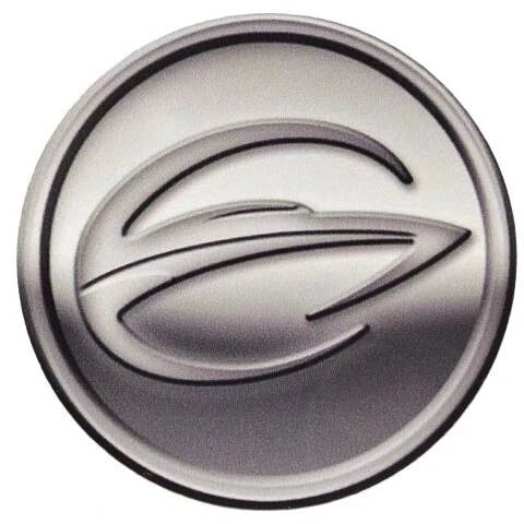 Crownline Boat Graphic Logo Decal 22076 - 2 7/8 Inch Silver