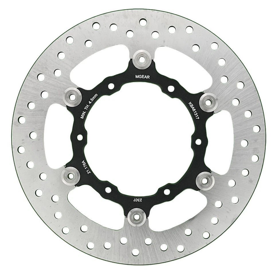 MG Rear Brake Disc for KTM 1190 Adventure ABS 2013-2016 (21-176-A-BK)