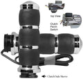 AVON Velvet Air FBW Heated Grips for 2015+ Harley Road Glides Chrome