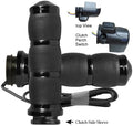 AVON Velvet Air Heated Grips for 2015+ Harley Road Glides Black
