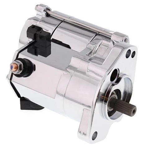 Starter Motor 1.7 Chrome for Harley FXSTS Softail Springer 2000-2006