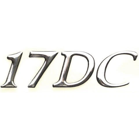 Larson Boat Decal 8626-3315 - 17DC Designator 5 1/2 X 1 1/2 Inch