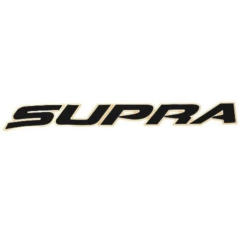 Supra Boat Raised Decal 109154 - World Edition Black Tan Orange
