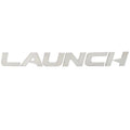 Moomba Boat Emblem Decal - Launch Silver Sticker