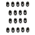 Sharpline Boat Raised Rotary Decal 133370-02 - Blower Black (set of 18)