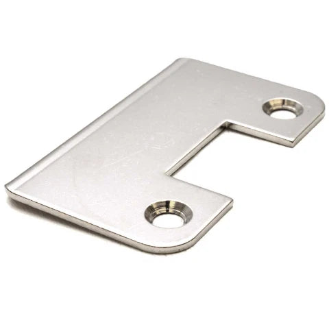 Pursuit Boat Striker Plate 5555330 - 2 3/8 X 1 1/2 Inch Stainless MC-90-321-10