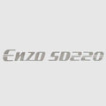 Ski Centurion Boat Raised Decal - Enzo SD220 Silver Sticker