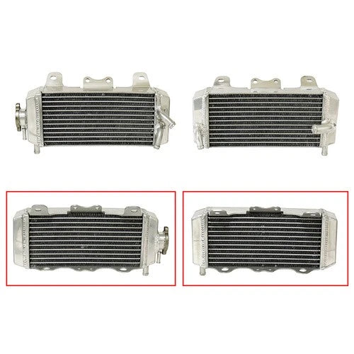 Psychic Radiator Left/Right for Yamaha YZ250 F 2007-2009 Oversized