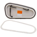 Bomar Boat Ventilation Hatch - Teardrop 26 X 13 Inch (STBD)