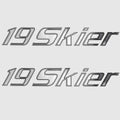 MasterCraft Boat Model Decals 758043 - ProStar 19 Skier Sticker (pair)
