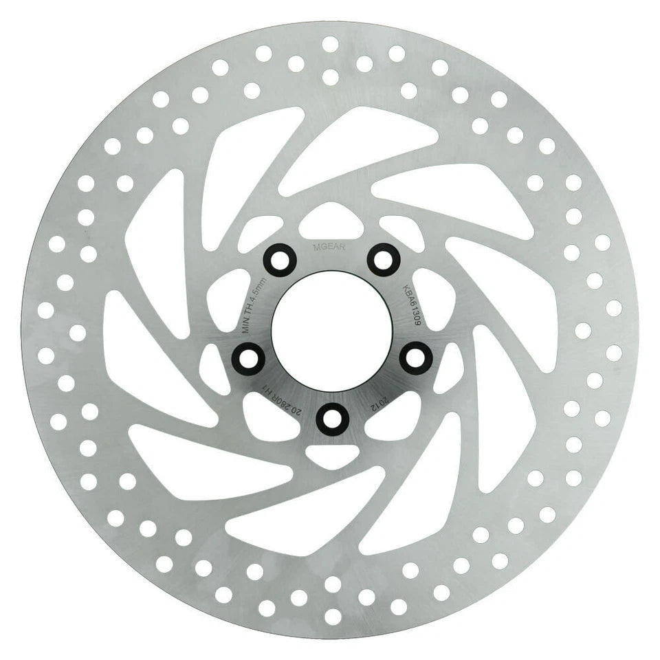 MG Front Right Brake Disc for Harley FXSTDSE Deuce CVO 1550 2003 (20-280-R-H1)