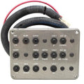 Rinker Boat Circuit Breaker Panel 2060692 - 260 DB Plastic Silver