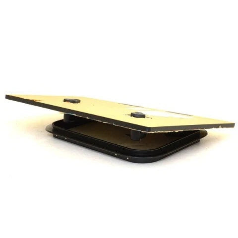 Bomar Boat Deck Hatch N3616-10-STB-M OD-B - Carver Smoke Acrylic
