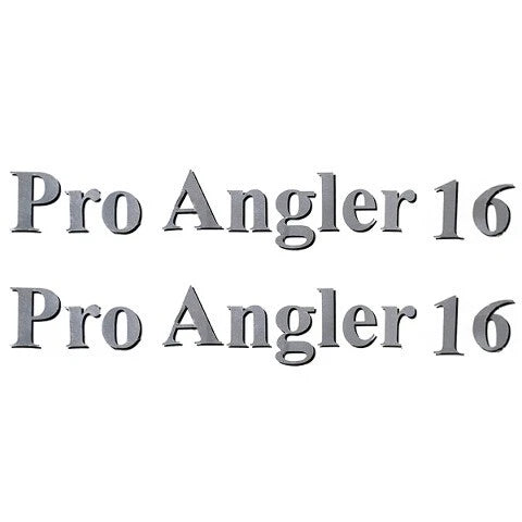 Lund Boat Decals 1986348 - Pro Angler 14 1/2 X 2 3/4 Inch (pair)