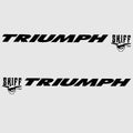 Larson Boat Decal 8638 /9348 - 1700 Skiff Triumph Black (set of 2)