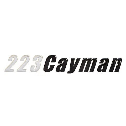 Ranger Boat Raised Decal 9891406 - 223 Cayman Silver Black Sticker