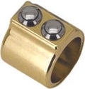 HARDDRIVE Custom Dual Switch Kit for Harley V-Twin 1" Handlebar - Bronze