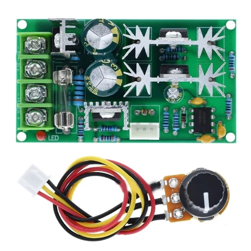 Easily Adjustable DC Motor Control with Potentiometer Functionality