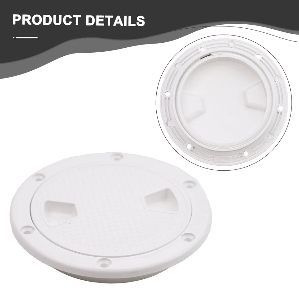 Hatch Cover Deck Inspection Hatch 4inch Deck Plate Inspection Non-Slip